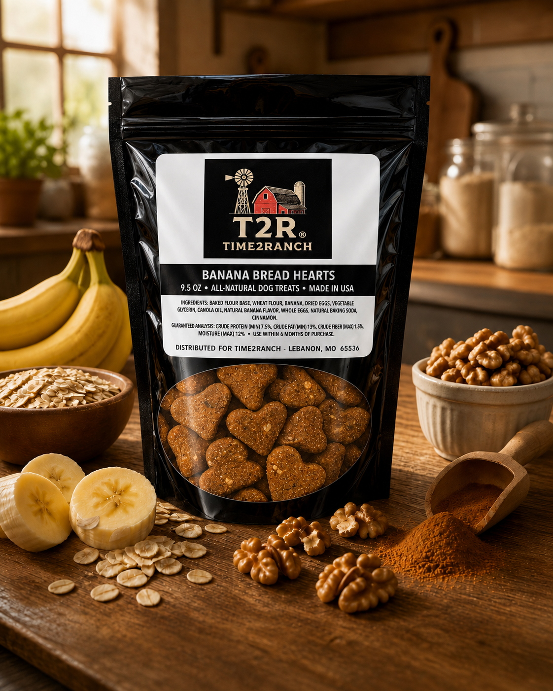 Time2Ranch - Banana Bread Hearts