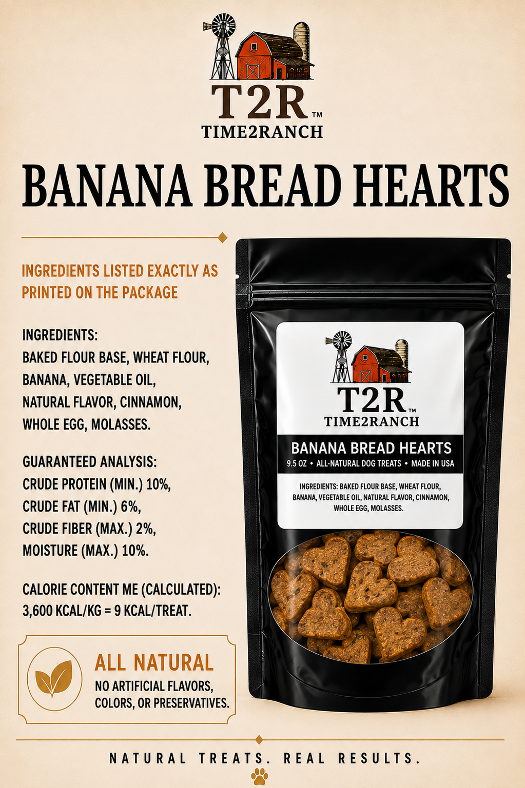 Time2Ranch - Banana Bread Hearts