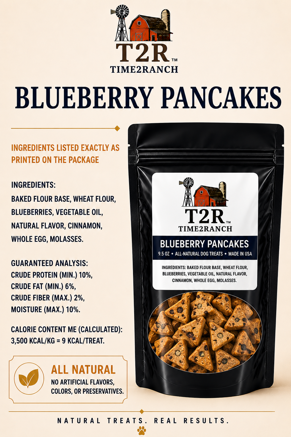 Time2Ranch - Blueberry Pancakes