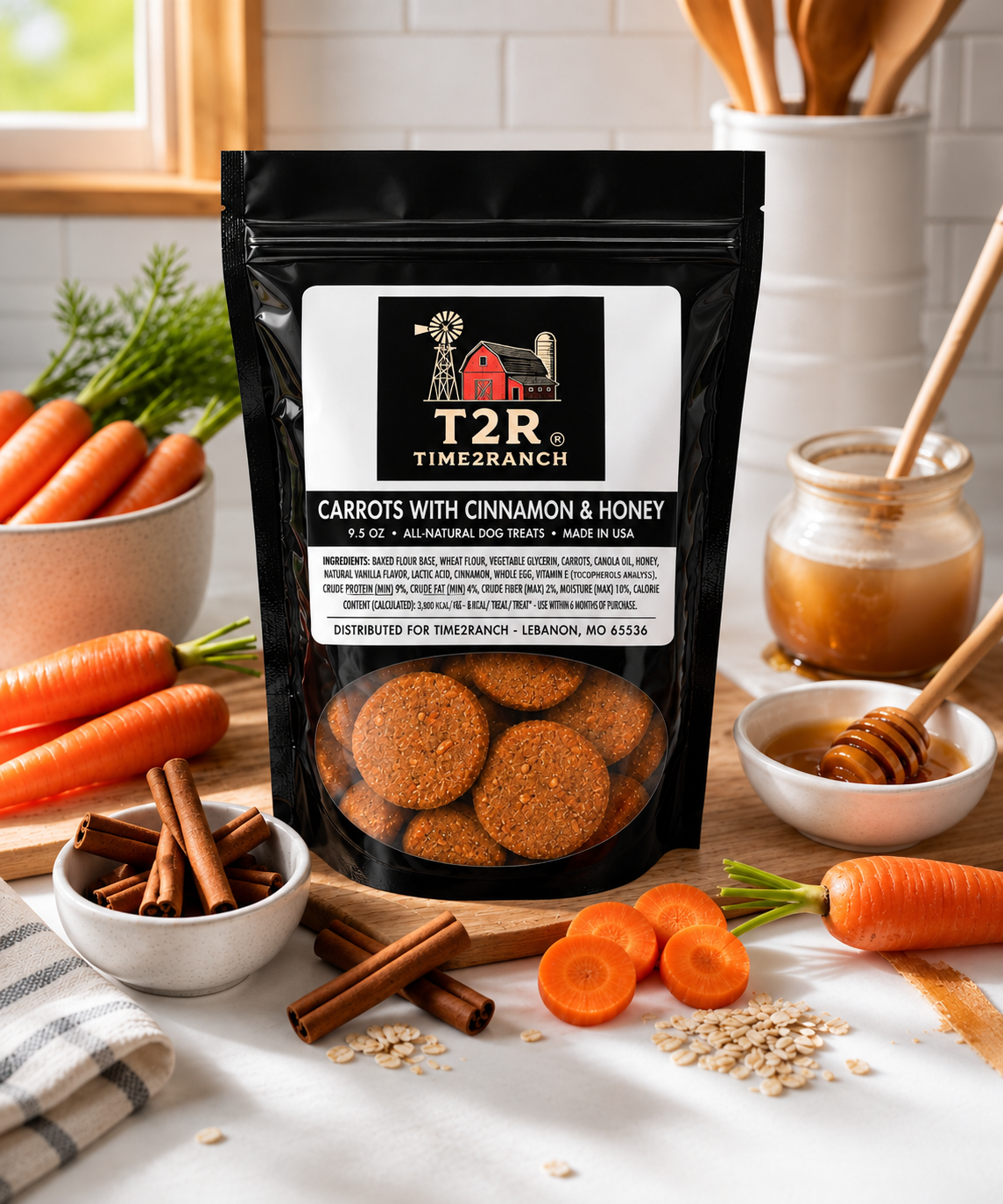 Time2Ranch - Carrots With Cinnamon & Honey