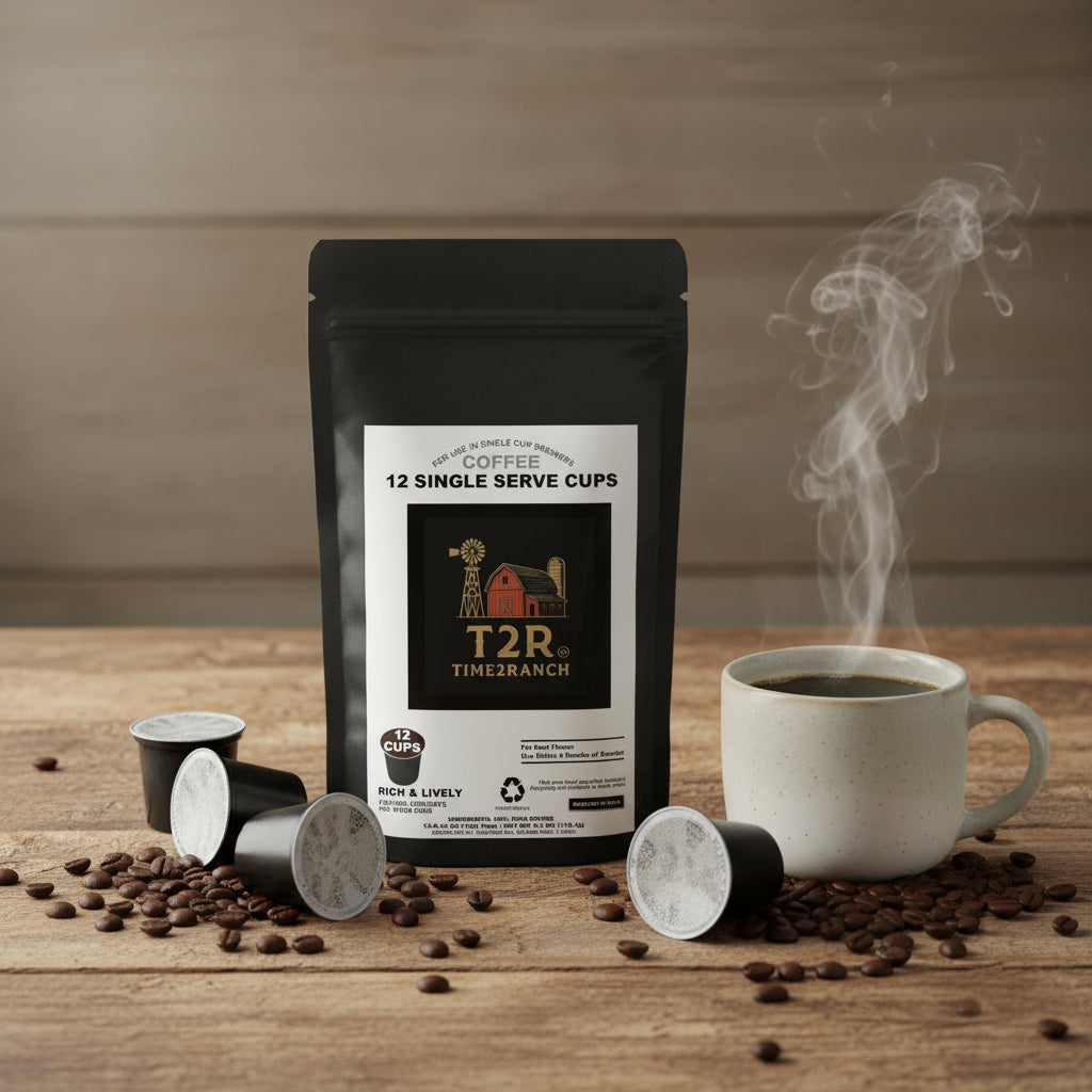 12 Pack Single Serve Coffee Capsules