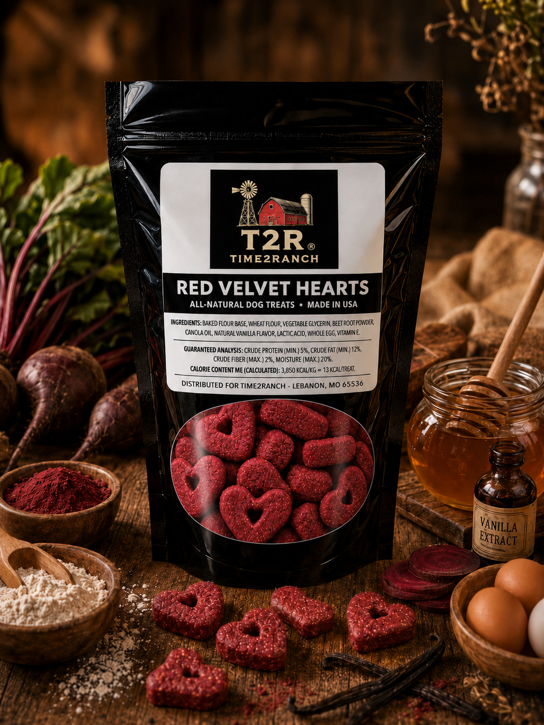 Time2Ranch - Red Velvet Hearts