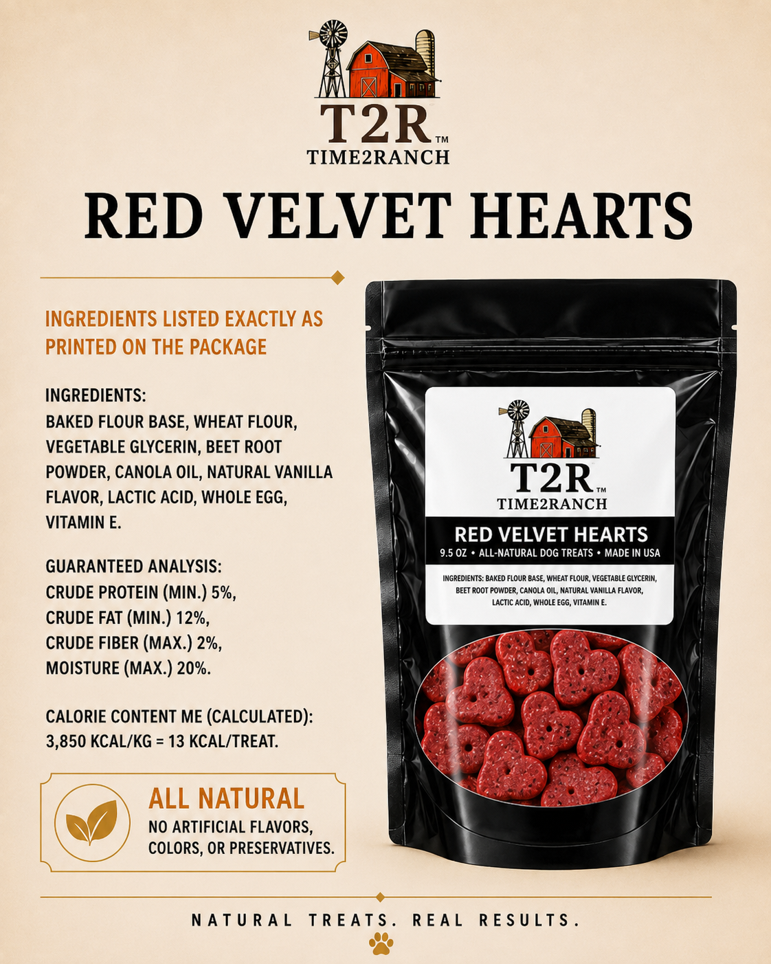 Time2Ranch - Red Velvet Hearts