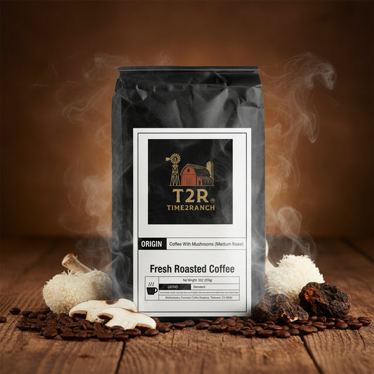 Coffee with Mushrooms Medium Roast