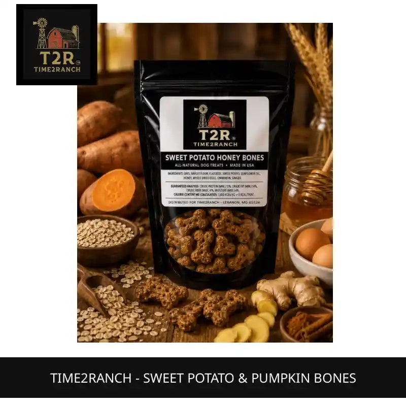 Time2Ranch - Sweet Potato & Pumpkin Bones by@Outfy