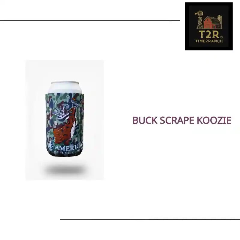Buck Scrape Koozie by@Outfy