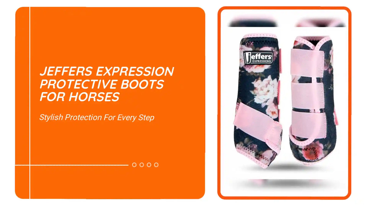 Jeffers Expression Protective Boots for Horses by@Outfy