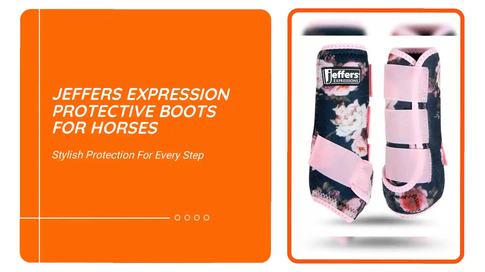 Jeffers Expression Protective Boots for Horses by@Outfy