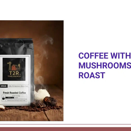 Coffee with Mushrooms Medium Roast by@Outfy