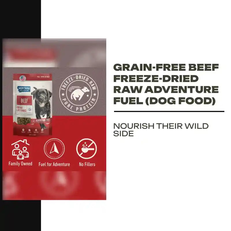 Grain-Free Beef Freeze-Dried Raw Adventure Fuel (Dog Food) by@Outfy
