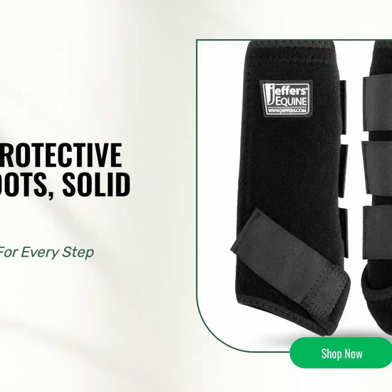 Jeffers Protective Horse Boots, Solid Colors by@Outfy