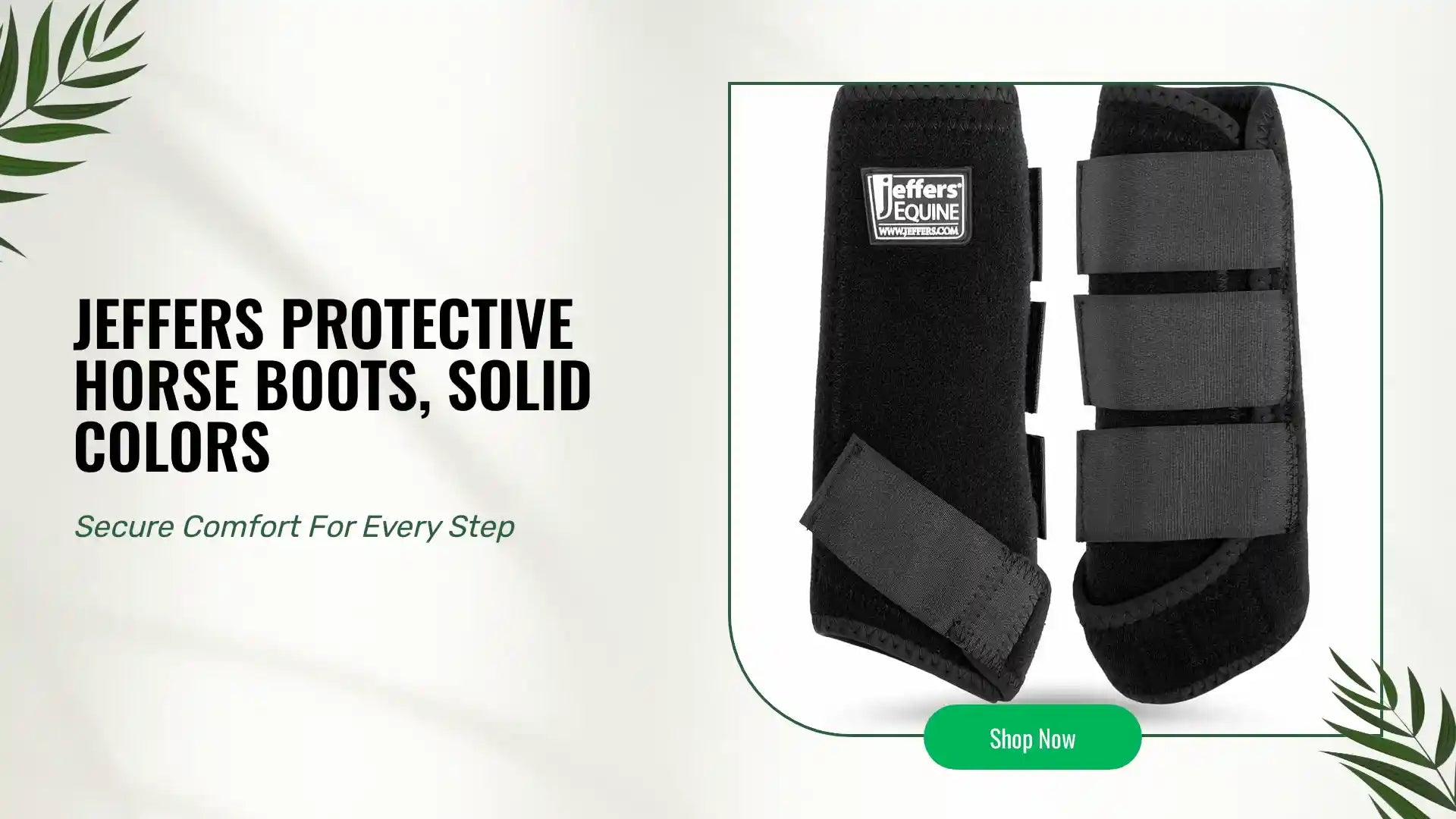 Jeffers Protective Horse Boots, Solid Colors by@Outfy