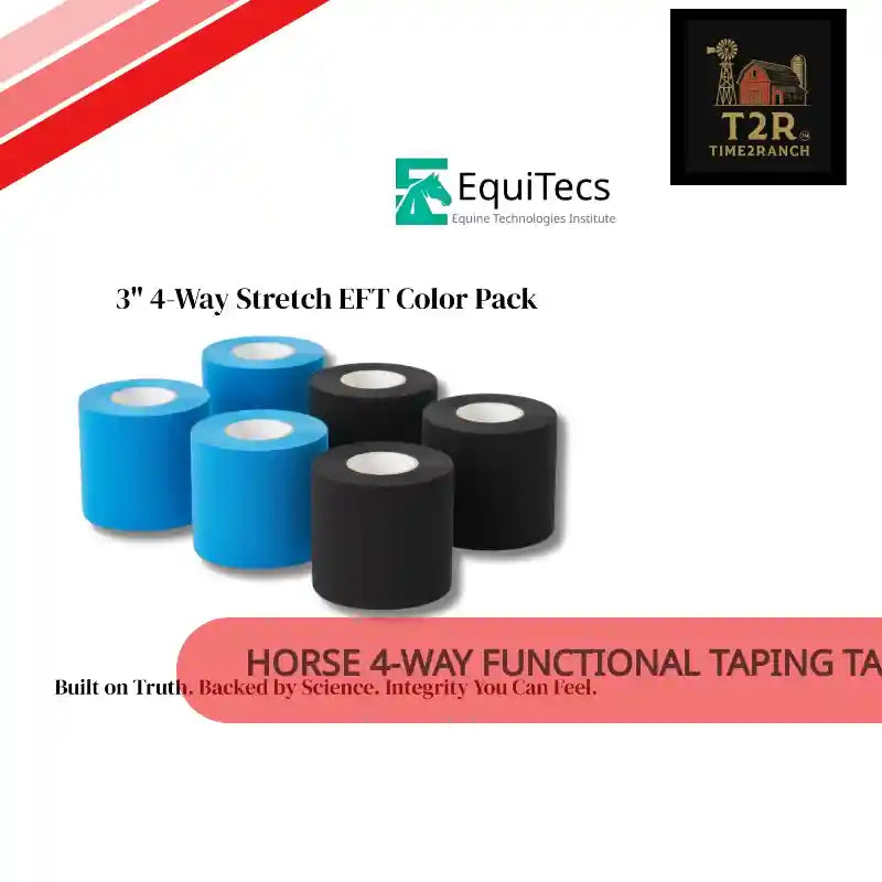 Horse 4-Way Functional Taping Tape &mdash; Biomechanic Support by@Outfy
