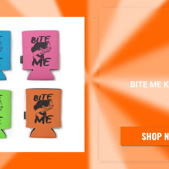 Bite Me Koozie by@Outfy