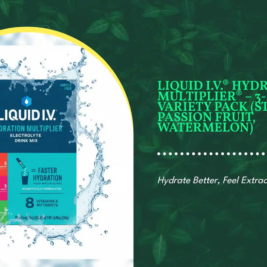 Liquid I.V.&reg; Hydration Multiplier&reg; &ndash; 3-Flavor Variety Pack (Strawberry, Passion Fruit, Watermelon) by@Outfy